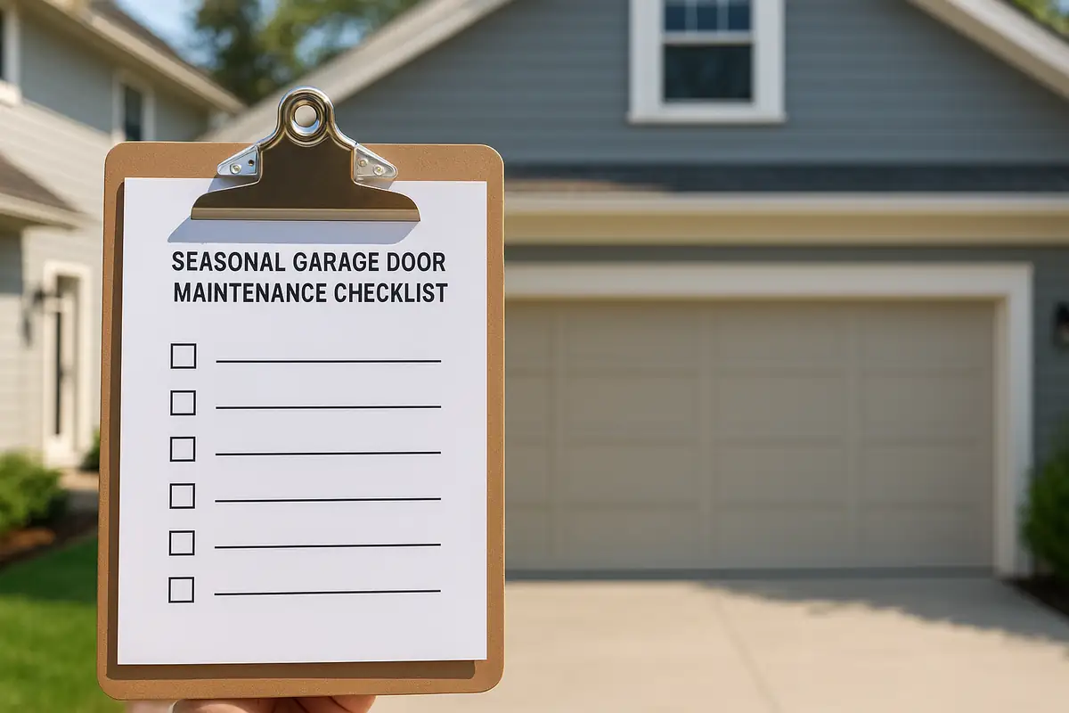 Seasonal Garage Door Maintenance Checklist: Essential Tips from Main MA Garage Door Repair