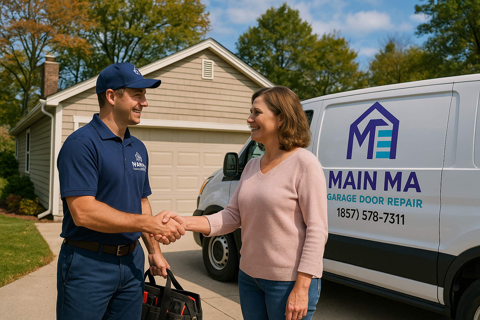 Garage door services in Middleborough, MA