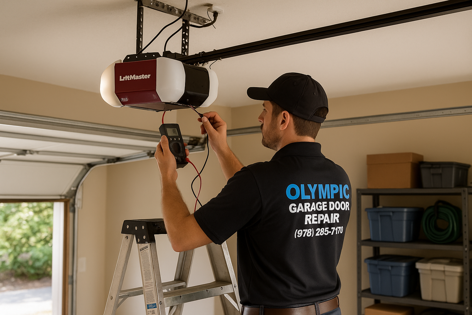 Garage Door Opener Repair service in North Seekonk