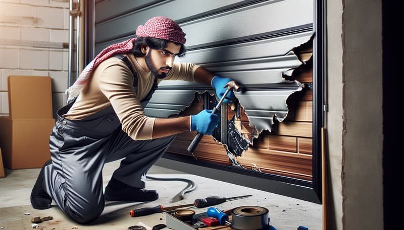 Garage Door Panel Replacement service in Lakeville