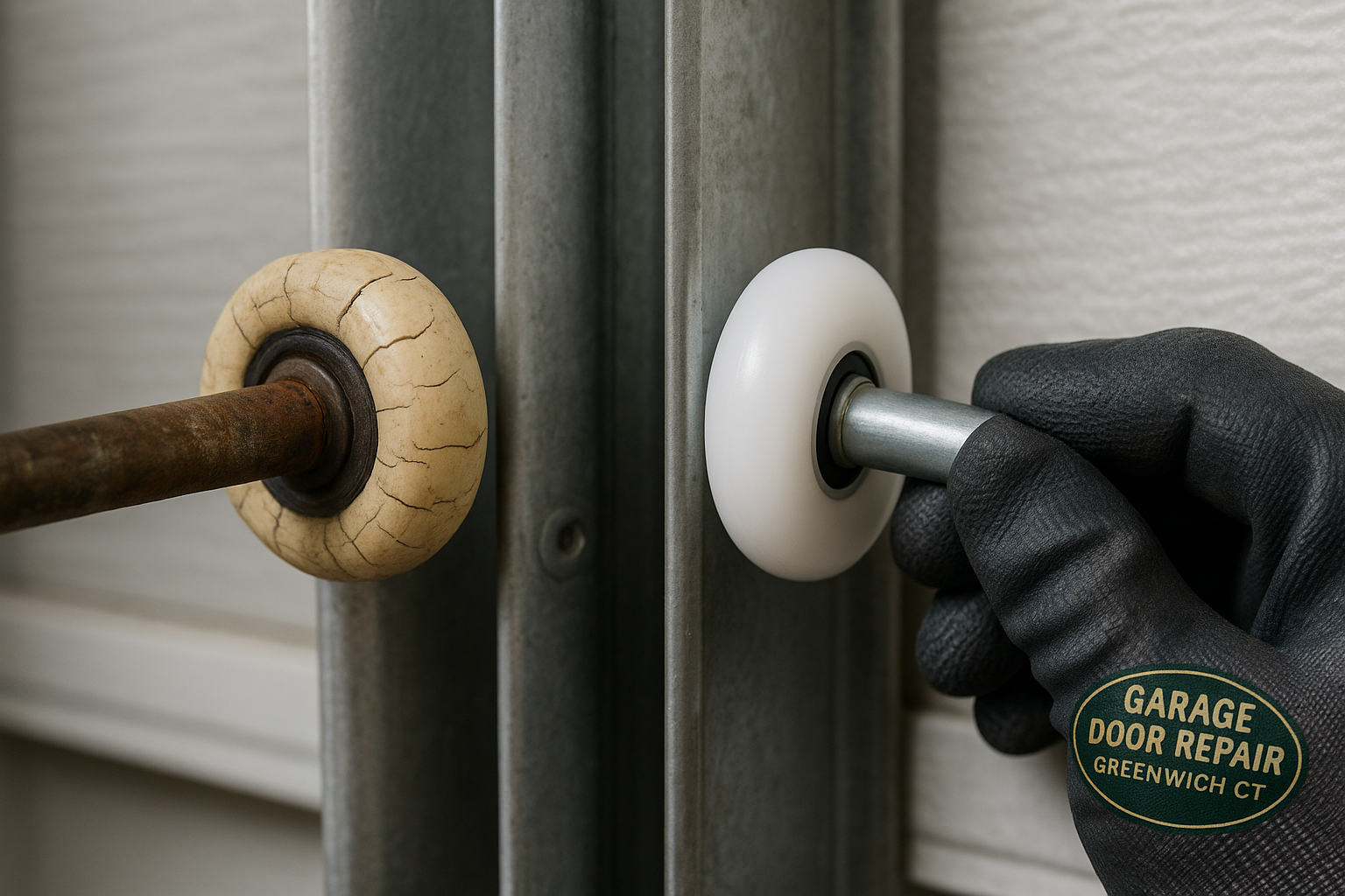 Garage Door Roller Replacement service in Somerset
