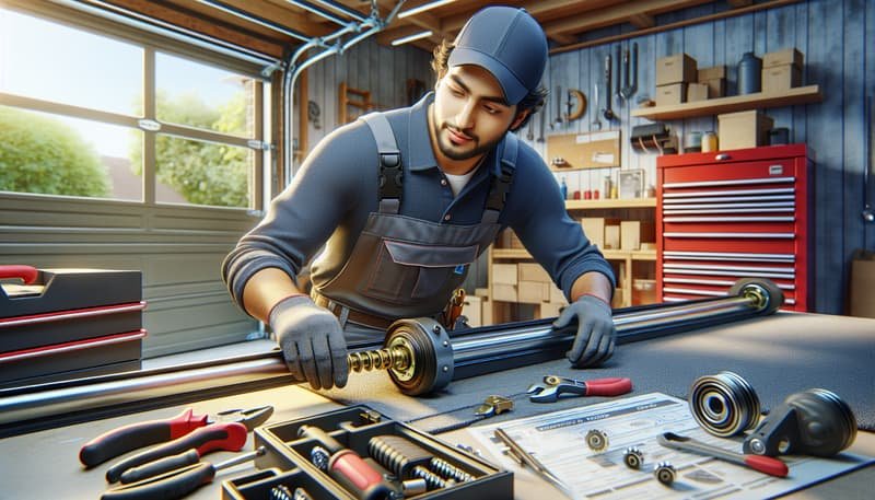 Garage Door Roller Replacement service in West Bridgewater