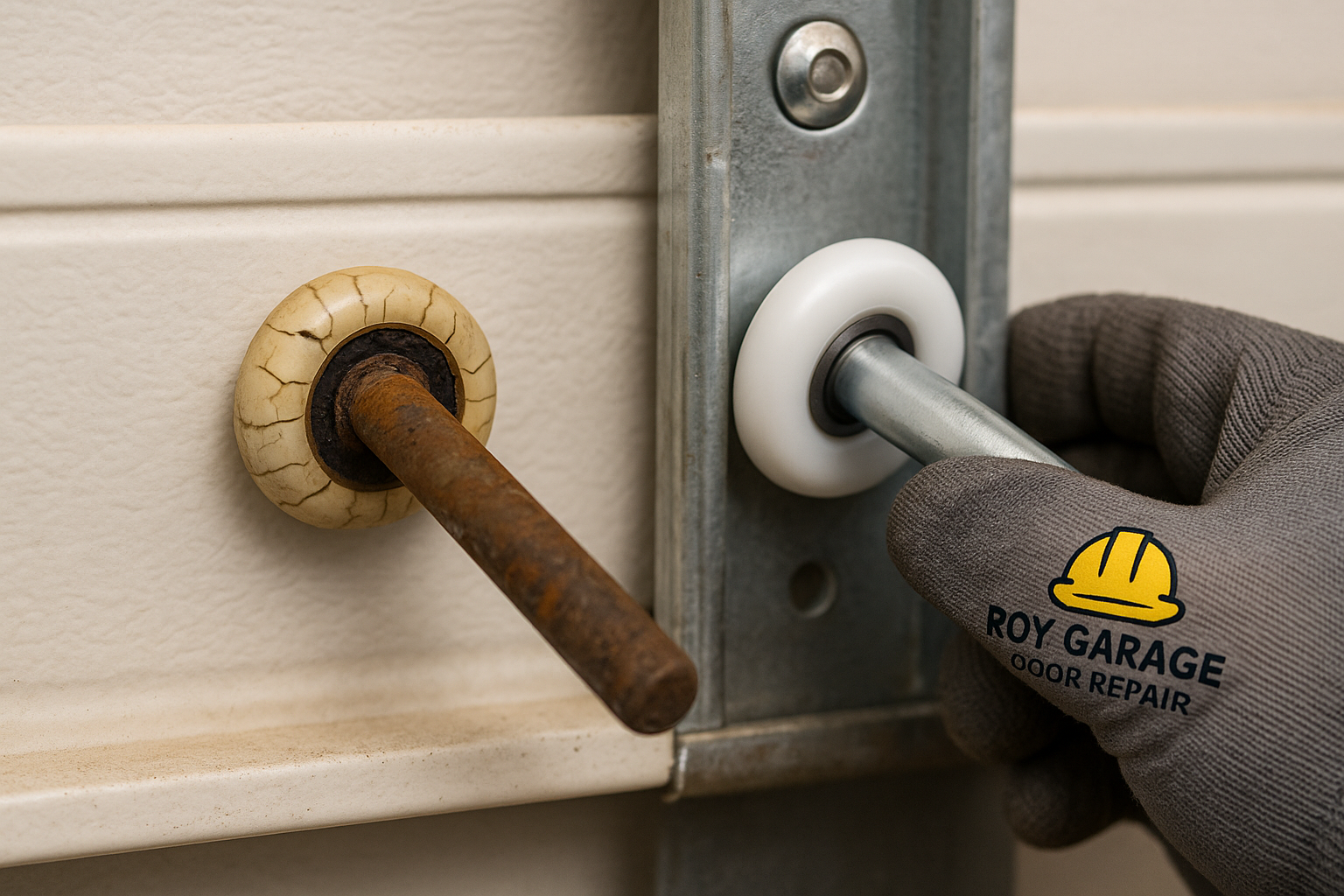 Garage Door Roller Replacement service in Westport