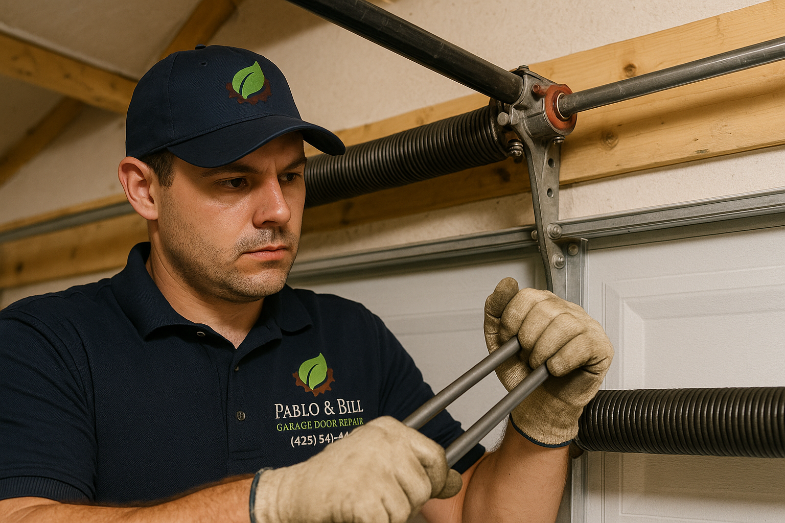 Garage Door Spring Repair service in Rockland