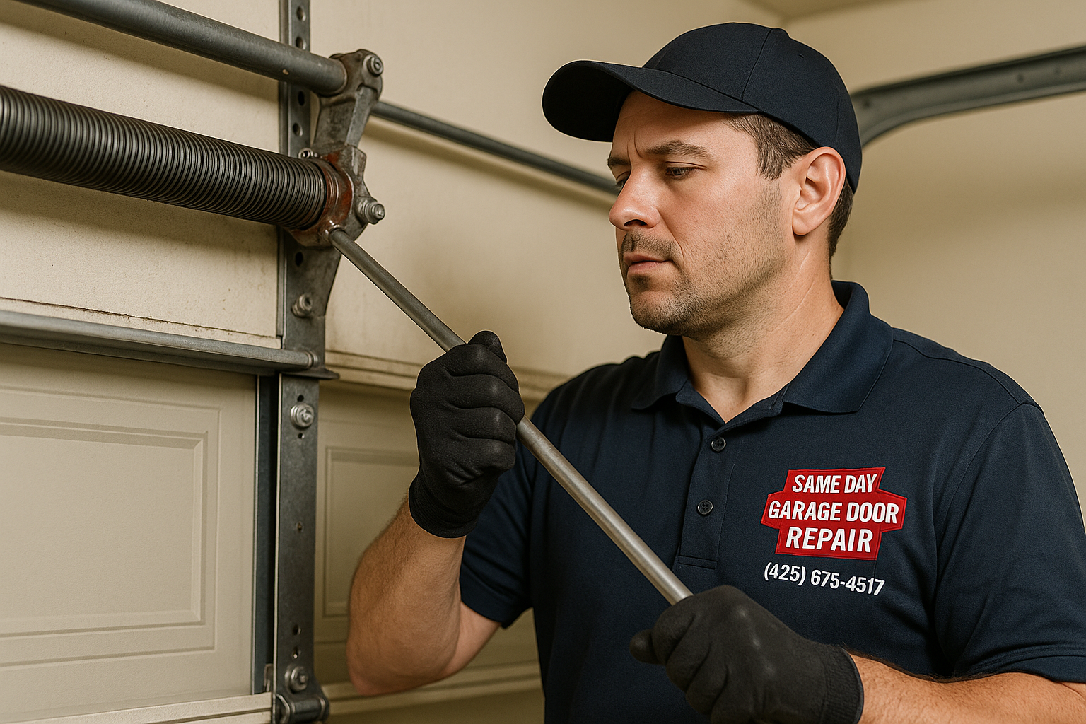 Garage Door Spring Repair service in Taunton