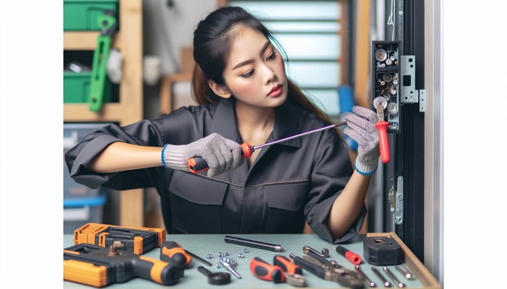 Our professional garage door panel replacement process